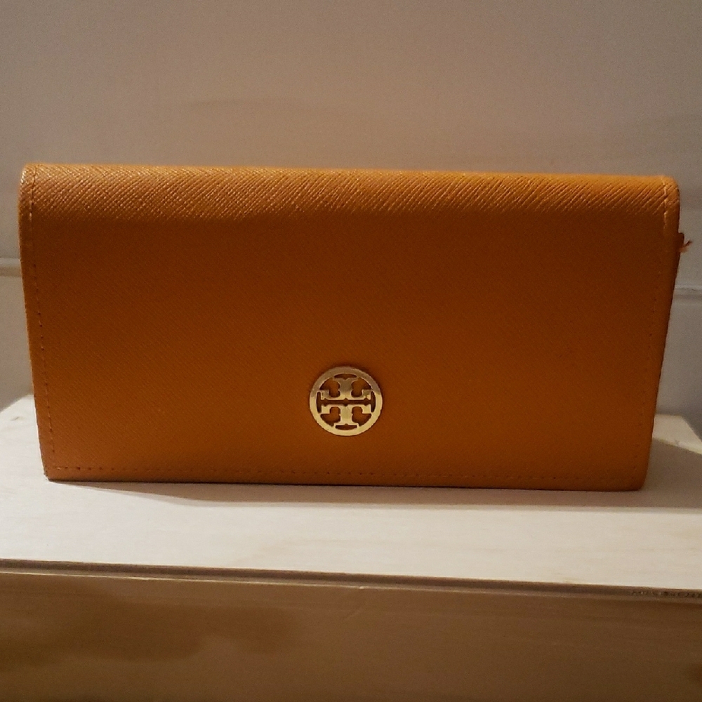 Tory Burch Orange Sunglass Case